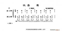 口琴白鴿