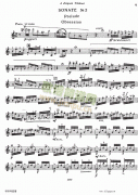 伊薩伊小提琴奏鳴曲（sonate No2）