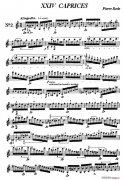 24首小提琴練習曲之2