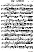 24首小提琴練習曲之16