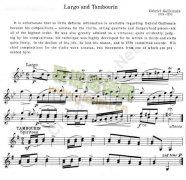 LARGO AND TAMBOURIN