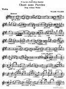 CHANT SANS PAROLES（SONG WITHOUT WORDS）小提琴譜