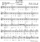 世界名曲雙譜式 女人善變(意 威爾第曲)