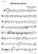 匈牙利舞曲（弦樂四重奏第二小提琴分譜） 提琴